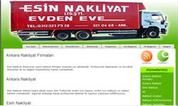 Ankara Esin Evden Eve taşımacılık Şirketleri - Ankara